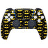 DC Comics Batman Logo Pattern PS5 Controller Skin