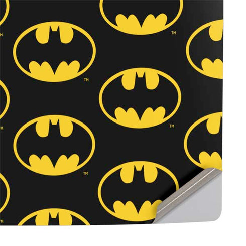 DC Comics Batman Logo Pattern PS5 Slim Digital Edition Console Skin