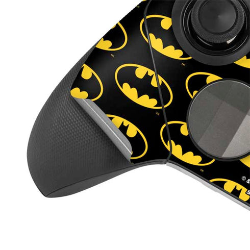 DC Comics Batman Logo Pattern Xbox Elite Wireless Controller Series 2 Skin