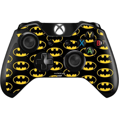 DC Comics Batman Logo Pattern Xbox One Controller Skin