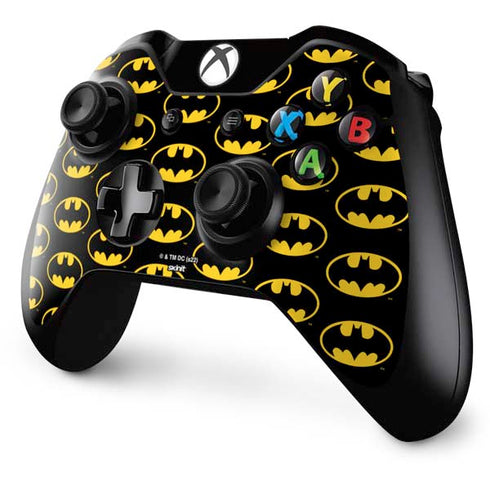 DC Comics Batman Logo Pattern Xbox One Controller Skin