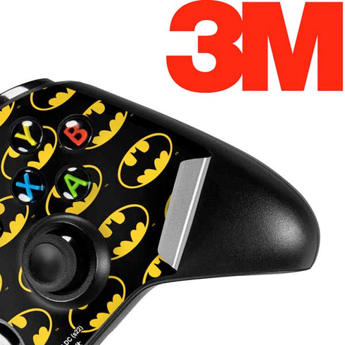 DC Comics Batman Logo Pattern Xbox One X Controller Skin