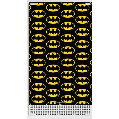 DC Comics Batman Logo Pattern Xbox Series S Skins
