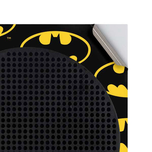DC Comics Batman Logo Pattern Xbox Series S Console Skin
