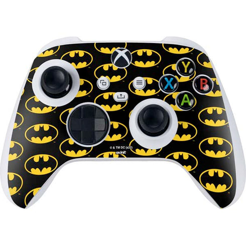 DC Comics Batman Logo Pattern Xbox Series S Controller Skin