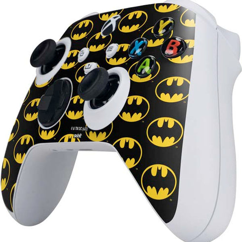 DC Comics Batman Logo Pattern Xbox Series S Controller Skin