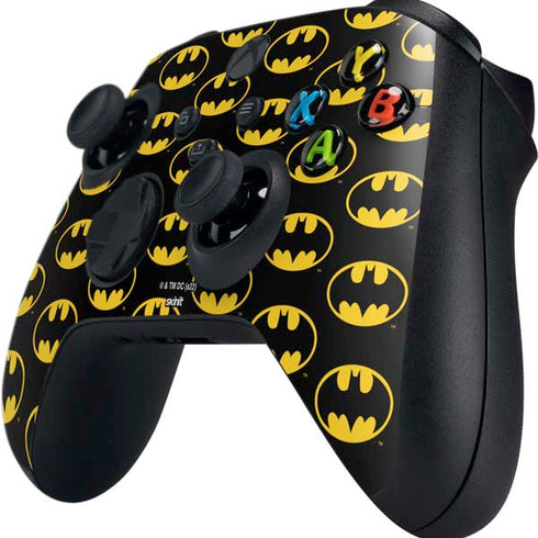 DC Comics Batman Logo Pattern Xbox Series X Controller Skin