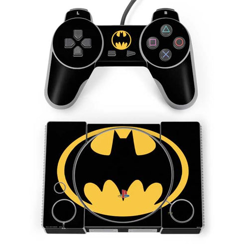DC Comics Batman Logo PlayStation Classic Bundle Skin