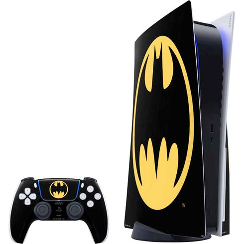 DC Comics Batman Logo PS5 Bundle Skin