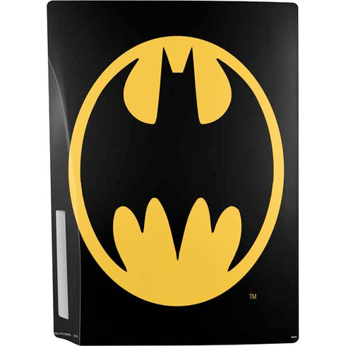 DC Comics Batman Logo PS5 Console Skin