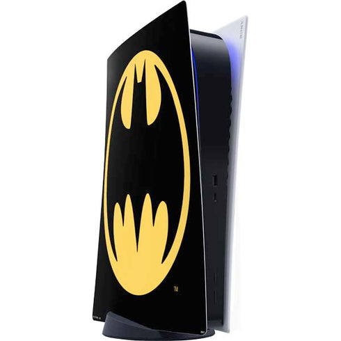 DC Comics Batman Logo PS5 Digital Edition Console Skin