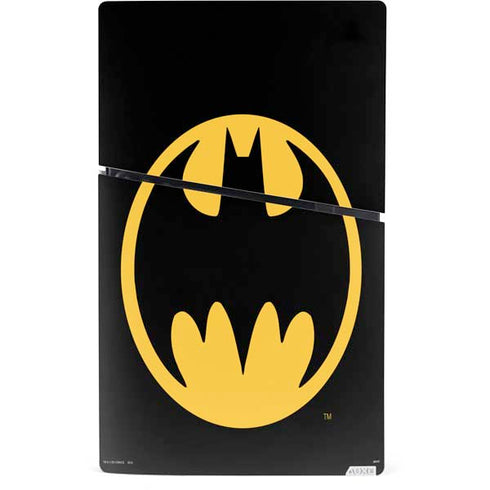 DC Comics Batman Logo PS5 Slim Digital Edition Bundle Skin