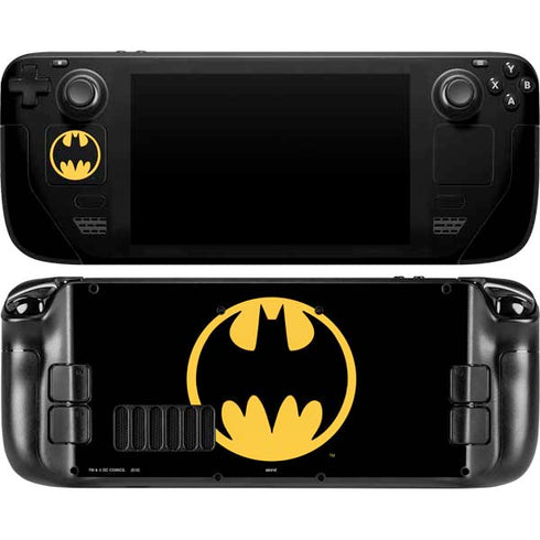 DC Comics Batman Logo Steam Deck Handheld Gaming Computer Skin