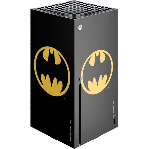 DC Comics Batman Logo Xbox Series X Console Skin