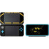 DC Comics Batman Logo Yellow Splash Nintendo 2DS XL (2017) Skin