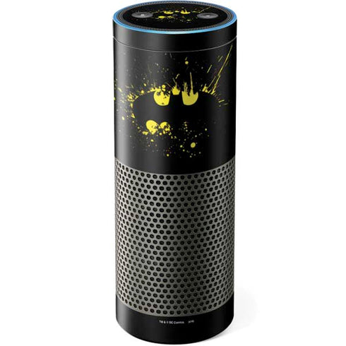 DC Comics Batman Logo Yellow Splash Amazon Echo Skin