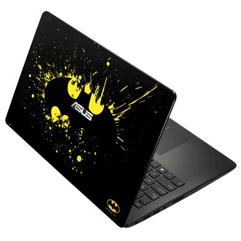 DC Comics Batman Logo Yellow Splash Asus X502CA 15.6 Skin