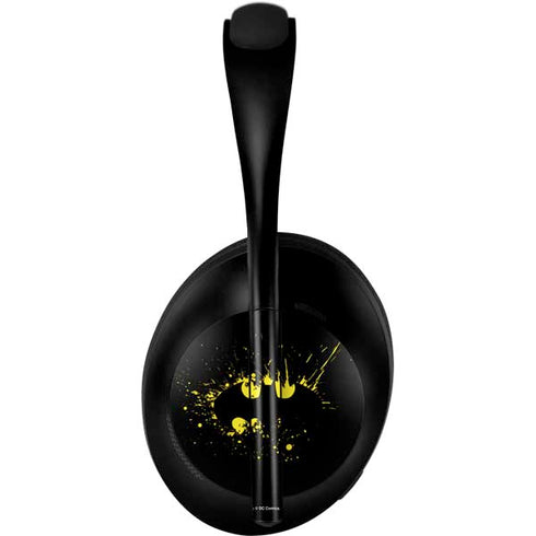 DC Comics Batman Logo Yellow Splash Bose Noise Cancelling Headphones 700 Skin