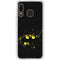DC Comics Batman Logo Yellow Splash Galaxy A20 Clear Case