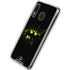 DC Comics Batman Logo Yellow Splash Galaxy A30 Clear Case