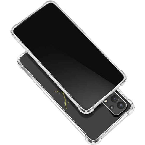 DC Comics Batman Logo Yellow Splash Galaxy A32 5G Clear Case