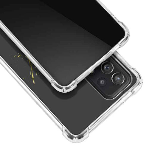 DC Comics Batman Logo Yellow Splash Galaxy A52 5G Clear Case