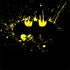 DC Comics Batman Logo Yellow Splash Galaxy Note 8 Skin