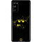 DC Comics Batman Logo Yellow Splash Galaxy S20 Fan Edition Skin