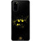 DC Comics Batman Logo Yellow Splash Galaxy S20 Skin