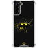 DC Comics Batman Logo Yellow Splash Galaxy S22 Plus Clear Case