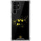 DC Comics Batman Logo Yellow Splash Galaxy S22 Ultra Clear Case