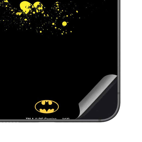 DC Comics Batman Logo Yellow Splash Galaxy S23 FE Skin