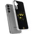 DC Comics Batman Logo Yellow Splash Galaxy S24 Plus Clear Case