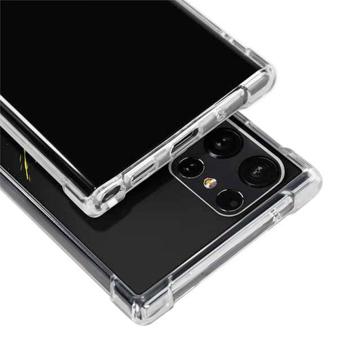 DC Comics Batman Logo Yellow Splash Galaxy S24 Ultra Clear Case