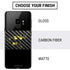 DC Comics Batman Logo Yellow Splash Galaxy S9 Skin
