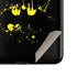 DC Comics Batman Logo Yellow Splash Galaxy Z Flip Skin