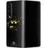 DC Comics Batman Logo Yellow Splash Galaxy Z Fold4 5G Skin