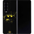 DC Comics Batman Logo Yellow Splash Galaxy Z Fold4 5G Skin