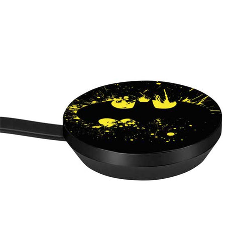 DC Comics Batman Logo Yellow Splash Google Stadia Controller Skin