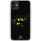 DC Comics Batman Logo Yellow Splash iPhone 11 Clear Case