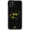 DC Comics Batman Logo Yellow Splash iPhone 11 Pro Clear Case
