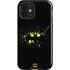 DC Comics Batman Logo Yellow Splash iPhone 12 Impact Case