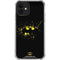 DC Comics Batman Logo Yellow Splash iPhone 12 Mini Clear Case