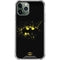 DC Comics Batman Logo Yellow Splash iPhone 12 Pro Clear Case