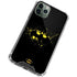 DC Comics Batman Logo Yellow Splash iPhone 12 Pro Clear Case