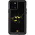 DC Comics Batman Logo Yellow Splash iPhone 12 Pro Waterproof Case