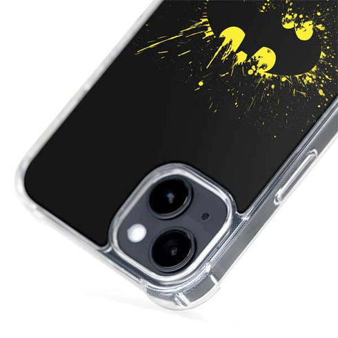 DC Comics Batman Logo Yellow Splash iPhone 13 MagSafe Case