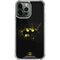 DC Comics Batman Logo Yellow Splash iPhone 13 Pro Max Clear Case