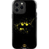 DC Comics Batman Logo Yellow Splash iPhone 13 Pro Max Impact Case