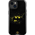 DC Comics Batman Logo Yellow Splash iPhone 15 Plus Impact Case